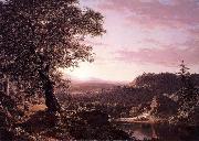 Frederic Edwin Church July Sunset Sweden oil painting artist